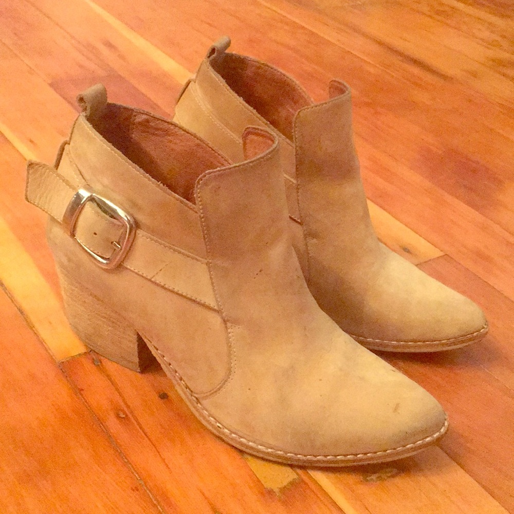 Jeffrey Campbell Jonas - Ibiza suede booties.